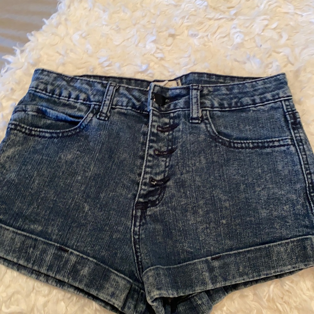 forever 21 denim shorts